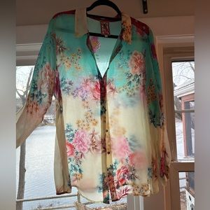 Size large Johnny Was button down